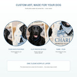 Personalized Big Brother Pregnancy Reveal Dog Photo Acrylic Ornament - Custom Pet Keepsake - image 5
