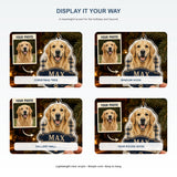 Personalized Best Buddy Grandpa Photo Acrylic Ornament - Custom Pet Keepsake - image 2