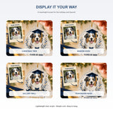 Personalized Graduation Dog Photo Acrylic Ornament - Custom Pet Keepsake - image 2
