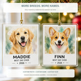Personalized Polaroid Memory Dog Photo Acrylic Ornament - Custom Pet Keepsake - image 4