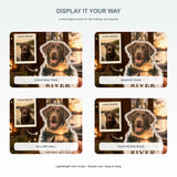 Personalized Lake Days Dog Photo Acrylic Ornament - Custom Pet Keepsake - image 2