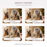 Personalized Memory Window Pet Memorial Photo Acrylic Ornament - Custom Pet Keepsake - image 2