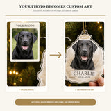 Personalized Angel Wings Pet Memorial Photo Acrylic Ornament - Custom Pet Keepsake - image 3