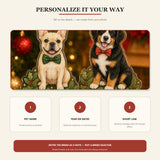 Personalized First Christmas Dog Photo Acrylic Ornament - Custom Pet Keepsake - image 8