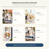 Personalized Patriotic Stars Dog Photo Acrylic Ornament - Custom Pet Keepsake - image 8