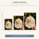 Personalized Rainbow Bridge Pet Memorial Photo Acrylic Ornament - Custom Pet Keepsake - image 6