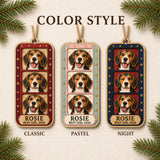 Personalized Vintage Photo Booth Dog Photo Wood Ornament - Custom Pet Keepsake - image 8