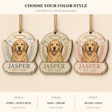 Personalized Angel Wings Pet Memorial Photo Wood Ornament - Custom Pet Keepsake - image 8