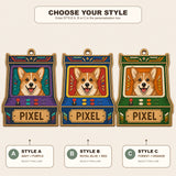 Personalized Arcade Pup Photo Wood Ornament - Custom Pet Keepsake - image 7