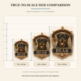 Personalized Faithful Collar Pet Memorial Photo Wood Ornament - Custom Pet Keepsake - image 6