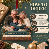 Custom Photo Storytime on the Sofa Acrylic Ornament — How to order