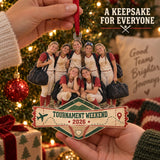 Custom Photo Tournament Weekend Crew Acrylic Ornament — Gift inspiration
