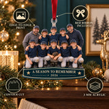 Custom Photo End of Season Team Banquet Acrylic Ornament — Product details