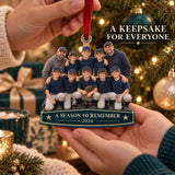 Custom Photo End of Season Team Banquet Acrylic Ornament — Gift inspiration