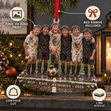 Custom Photo Muddy Rain Game Acrylic Ornament — Product details