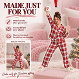 Custom Photo Pajama Party Pose Acrylic Ornament — Production and delivery