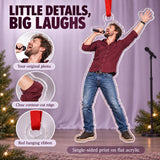 Custom Photo Karaoke Superstar Acrylic Ornament — Product details