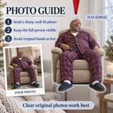 Custom Photo Nap Champion Acrylic Ornament — Personalization guide