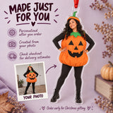 Custom Photo Costume Comedy Acrylic Ornament — Production and delivery