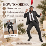 Custom Photo Wedding Dance Acrylic Ornament — How to order