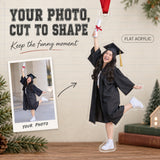 Custom Photo Graduation Goof Acrylic Ornament — Main design