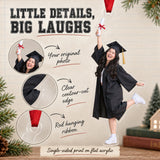 Custom Photo Graduation Goof Acrylic Ornament — Product details