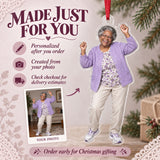 Custom Photo Grandma Dance Star Acrylic Ornament — Production and delivery
