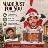 Custom Photo Face Chimney Traffic Jam Acrylic Ornament — Production and delivery