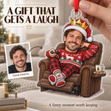 Custom Photo Face Remote Control Royalty Acrylic Ornament — Gift inspiration