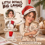 Custom Photo Face Sourdough Babysitter Acrylic Ornament — Product details