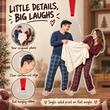 Custom Photo Couple Blanket Battle Acrylic Ornament — Product details