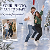 Custom Photo Couple Dance Floor Acrylic Ornament — Main design