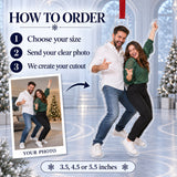 Custom Photo Couple Dance Floor Acrylic Ornament — How to order