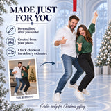Custom Photo Couple Dance Floor Acrylic Ornament — Production and delivery