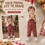 Custom Photo Cookie Caught Acrylic Ornament — Main design