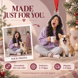 Custom Photo Matching Yawns Acrylic Ornament — Production and delivery