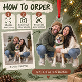Custom Photo Gotcha Day Tongues Acrylic Ornament — How to order