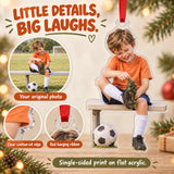 Custom Photo Soccer Shoe Surprise Acrylic Ornament — Product details