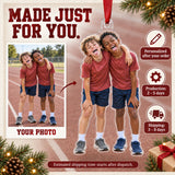 Custom Photo Track Finish Smile Acrylic Ornament — Production and delivery