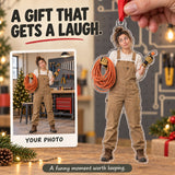 Custom Photo Electrician Cable Puzzle Acrylic Ornament — Gift inspiration