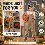 Custom Photo Electrician Cable Puzzle Acrylic Ornament — Production and delivery