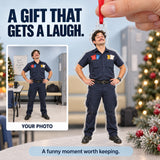 Custom Photo EMT Snack Pockets Acrylic Ornament — Gift inspiration
