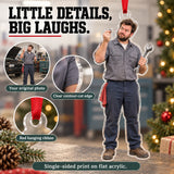 Custom Photo Mechanic Tiny Bolt Acrylic Ornament — Product details