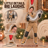 Custom Photo HVAC Accordion Duct Acrylic Ornament — Product details