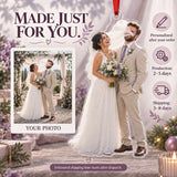 Custom Photo Veil Wind Moment Acrylic Ornament — Production and delivery