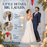 Custom Photo First Look Laugh Acrylic Ornament — Product details