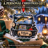 Personalized Ice Fishing Sled Kit Acrylic Ornament — Gift inspiration