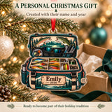 Personalized Lady Angler Tackle Bag Acrylic Ornament — Gift inspiration