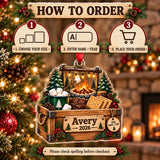 Personalized Smores Campfire Kit Acrylic Ornament — Product details