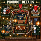 Personalized Hammock and Lantern Pack Acrylic Ornament — How to order